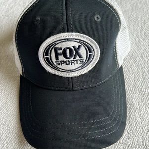 Fox Sports ball cap.
